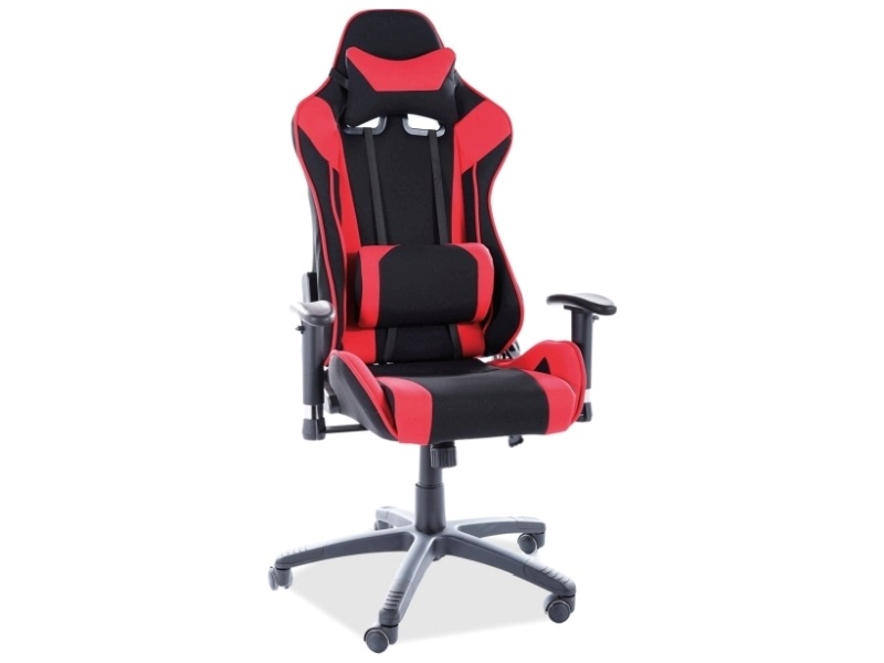Levně Signal Kancelářská židle VIPER černá/červená