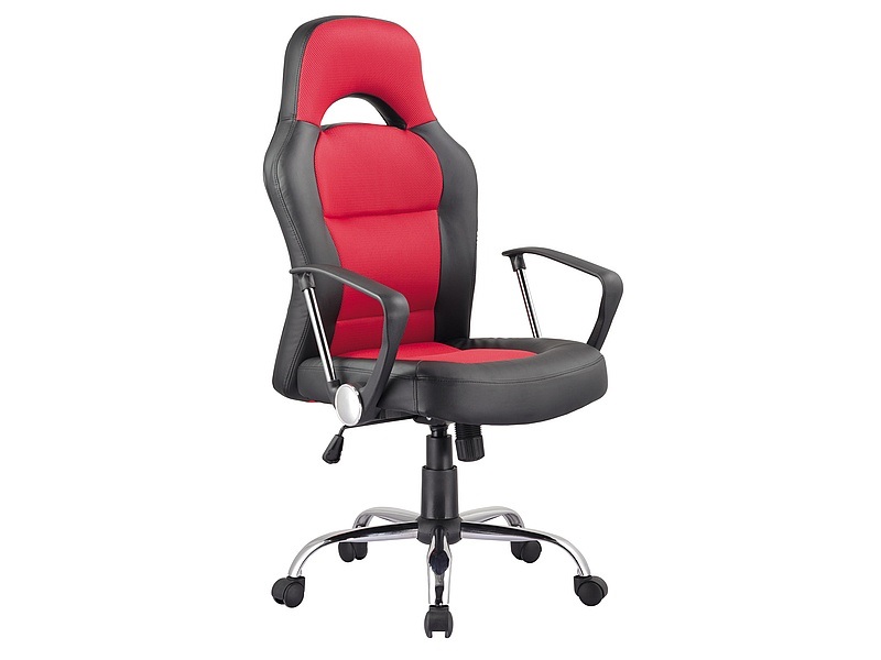 Levně Signal Kancelářská židle Q-033 černá/červená
