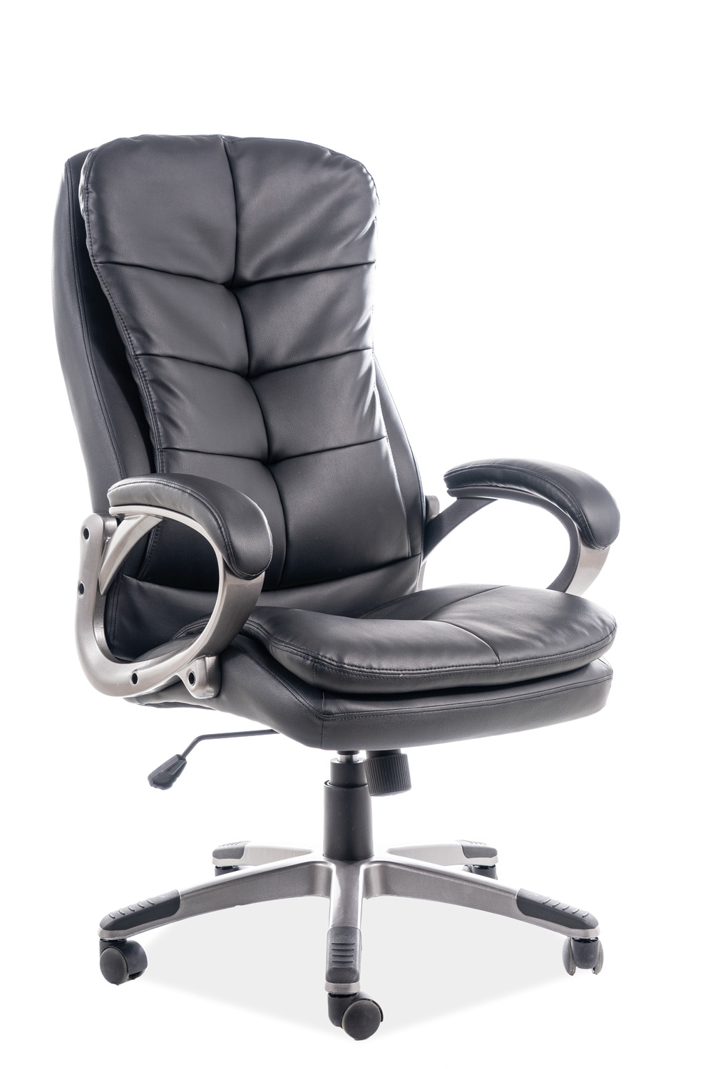 Levně Signal Kancelářská židle Q-270 černá eko kůže