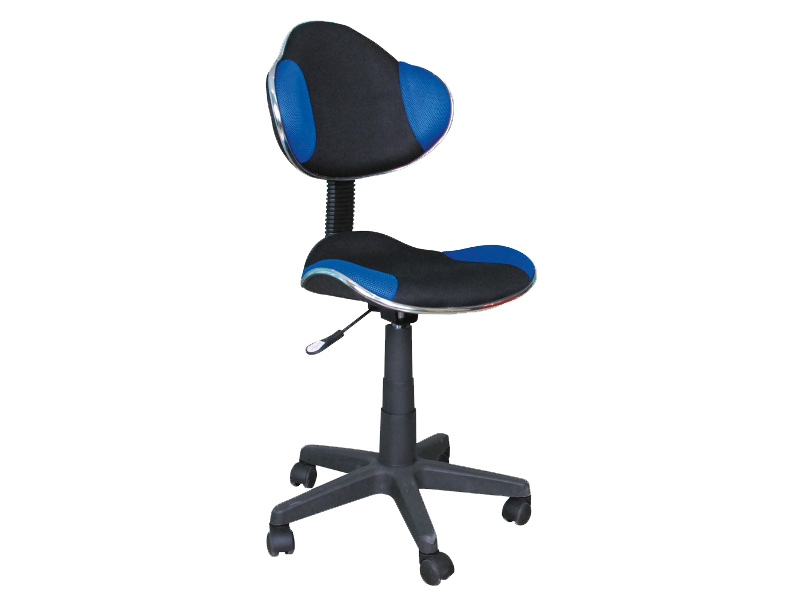 Levně Signal Kancelářská židle Q-G2 modro/černá
