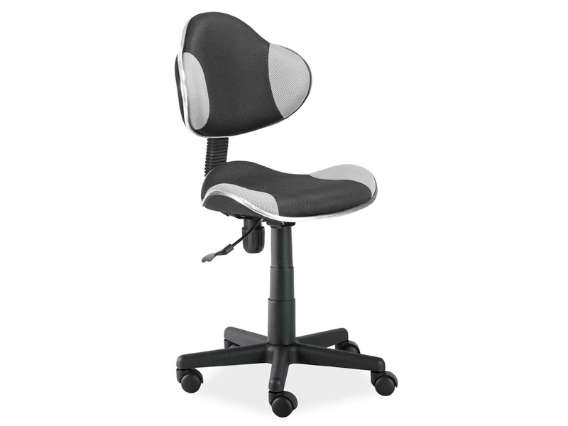 Levně Signal Kancelářská židle Q-G2 šedo/černá