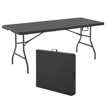 Bufetový stůl XL skládací černý