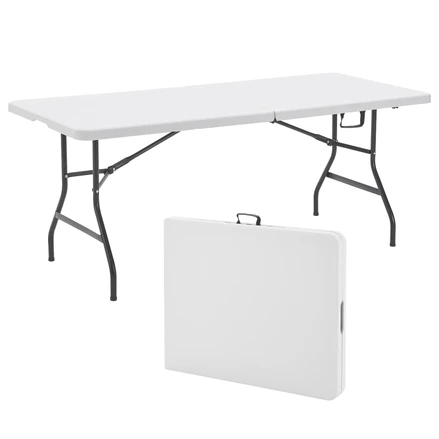 Bufetový stůl XL skládací bílý