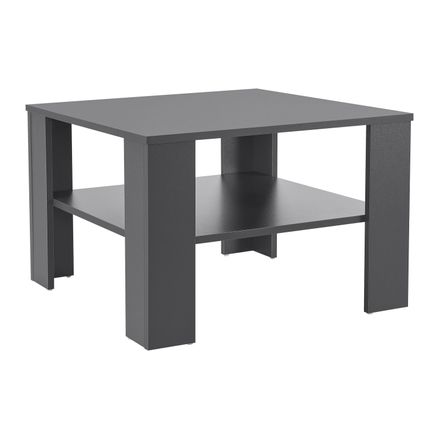 Konferenční stolek 60 x 60 x 40 cm tmavě šedá