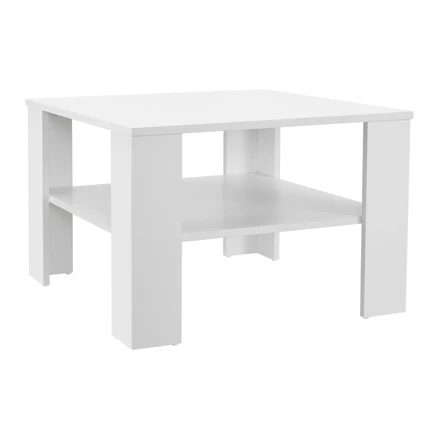 Konferenční stolek 60 x 60 x 40 cm bílá