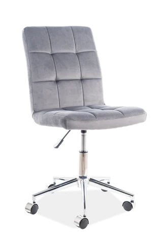 Kancelářská židle Q-020 sivá bluvel 14