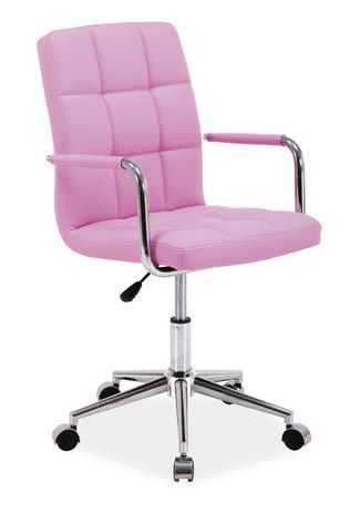 Kancelářská židle Q-022 starorůžová bluvel 52