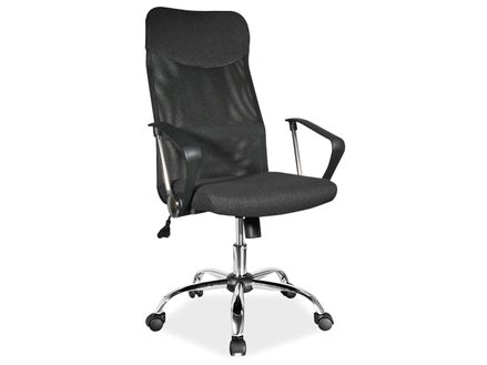 Kancelářská židle Q-025 čierny materiál
