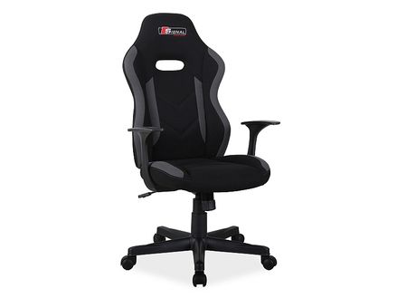 Kancelářská židle RAPID černá/šedá