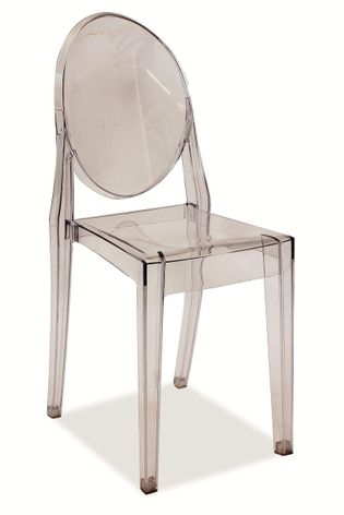 Židle MARTIN průsvitná