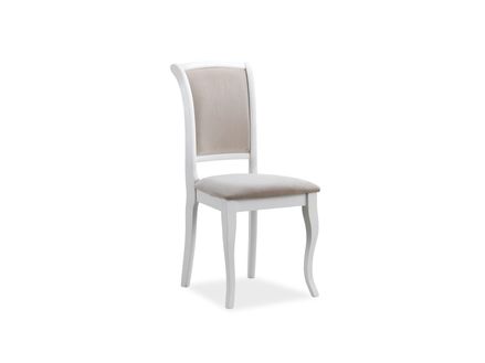Židle MN-SC bílá/béžová čalounění 132