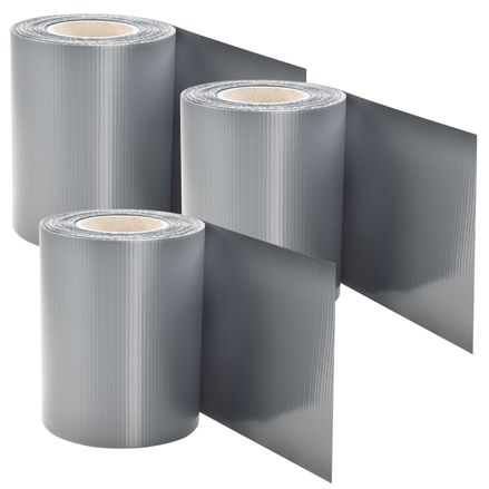 PVC ochranný pás 3ks - světle šedá