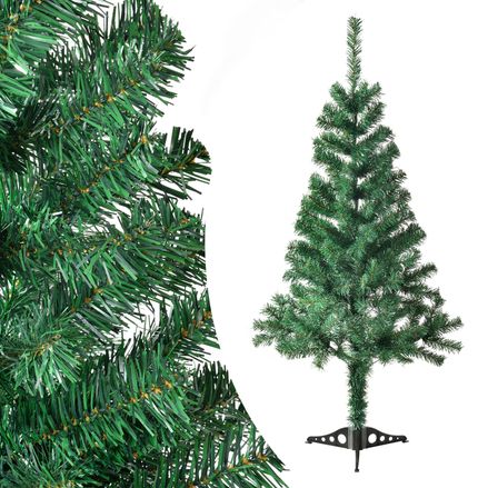 Umělý vánoční stromek - 120 cm, se stojanem, zelený