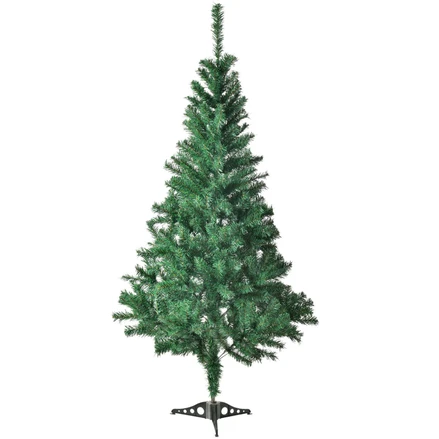 Umělý vánoční stromek - 150 cm, se stojanem, zelený