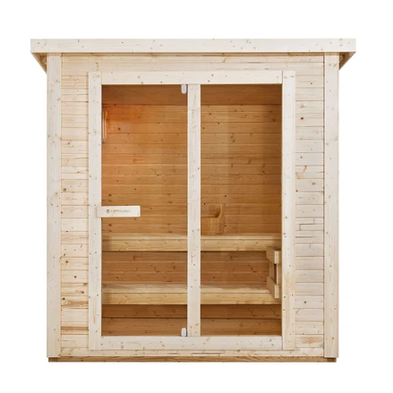 Venkovní sauna Varberg 200 x 160 cm