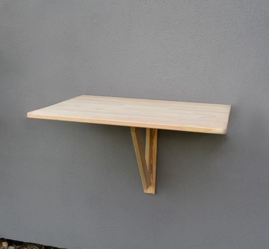 Levně Rojaplast Stůl nástěnný skládací dřevěný